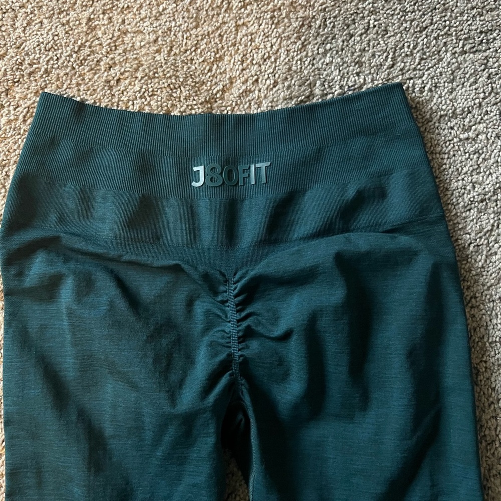 J80 Fit Elevate leggings deep turquise small like new